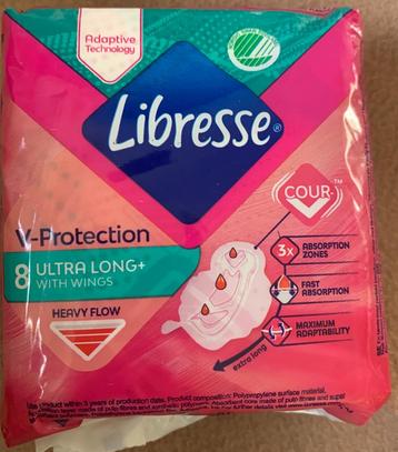 Libresse V-Protection maandverband Ultra Long+ beschikbaar voor biedingen