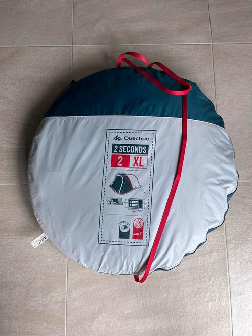 Quechua 2 Seconds 2 XL - 2 persoons tent, Caravans en Kamperen, Tenten, tot en met 2, Gebruikt, Ophalen