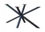 Stijlvolle  matrix Tafelonderstel kruispoot  5x5 cm zwart, Tafelpoot, 50 tot 100 cm, Nieuw, Ophalen of Verzenden
