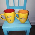 Chocomel reuzebekers Efteling 2 stuks, Ophalen, Glas of Glazen, Gebruikt, Overige stijlen