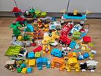 Heel veel Lego Duplo, 10907 dieren van de wereld, racewagens, Ophalen of Verzenden, Zo goed als nieuw, Duplo