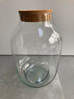 Terrarium pot - glazen pot - kurk, Ophalen, Nieuw