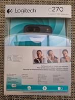 Logitech HD Webcam C270, Computers en Software, Webcams, Logitech, Ophalen of Verzenden, Zo goed als nieuw, Windows