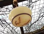 Leuke Art Deco Lamp - antiek vintage brocante landelijk, Huis en Inrichting, Lampen | Hanglampen, Gebruikt, Ophalen of Verzenden