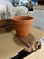 Terracotta bloempot – Ø22 cm, 18 stuks, Ophalen, Rond, Tuin, Zo goed als nieuw