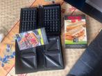 Tefal snack collection bakplaten, Ophalen, Gebruikt