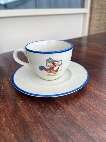 Leuke Kop en Schotel met Haan beschikbaar voor biedingen