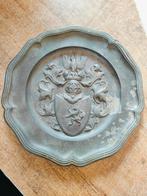 Deco Tinne bord, Antiek en Kunst, Antiek | Tin, Ophalen of Verzenden