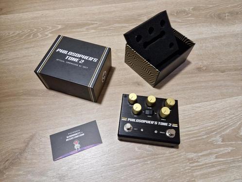 Pigtronix Philosopher's Tone 2 - Opto compressor Germanium, Muziek en Instrumenten, Effecten, Zo goed als nieuw, Distortion, Overdrive of Fuzz
