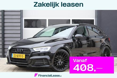 Audi A3 Sportback 35 TFSI CoD Sport S Line Black Edition | 1, Auto's, Audi, Bedrijf, Lease, Financial lease, A3, ABS, Airbags