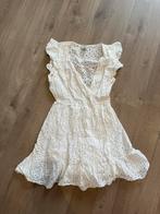 Wit broderie jurkje maat S, Ophalen of Verzenden, Zo goed als nieuw, Maat 36 (S)