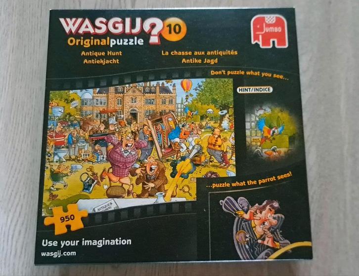 Wasgij Original 10 - Antique Hunt Puzzel 950 stukjes, Hobby en Vrije tijd, Denksport en Puzzels, Zo goed als nieuw, Legpuzzel