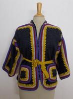 Hand gemaakt apart folklore wol vest/jasje! M, Verzenden, Zo goed als nieuw, Maat 38/40 (M), Grijs