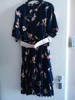 z.g.a.n. gebloemde jurk CadaDia mt 40, Maat 38/40 (M), CadaDia, Blauw, Ophalen of Verzenden