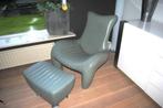 Leolux  fauteuil Balou met hocker, Huis en Inrichting, Fauteuils, Ophalen, Gebruikt, 75 tot 100 cm, Modern