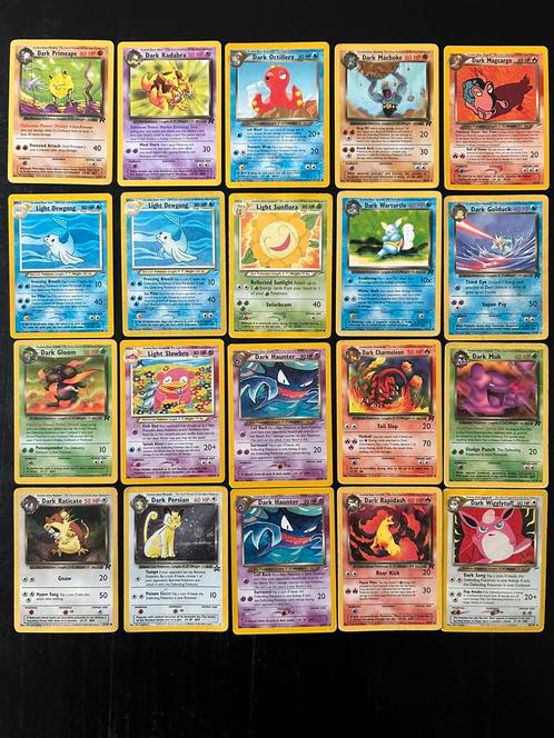 Team rocket pokemon kaarten, Hobby en Vrije tijd, Verzamelkaartspellen | Pokémon, Zo goed als nieuw, Meerdere kaarten, Ophalen of Verzenden