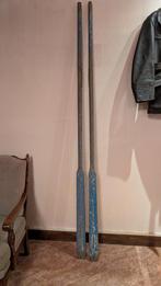 Paar houten roeispanen voor roeiboot, Watersport en Boten, Peddels, Ophalen