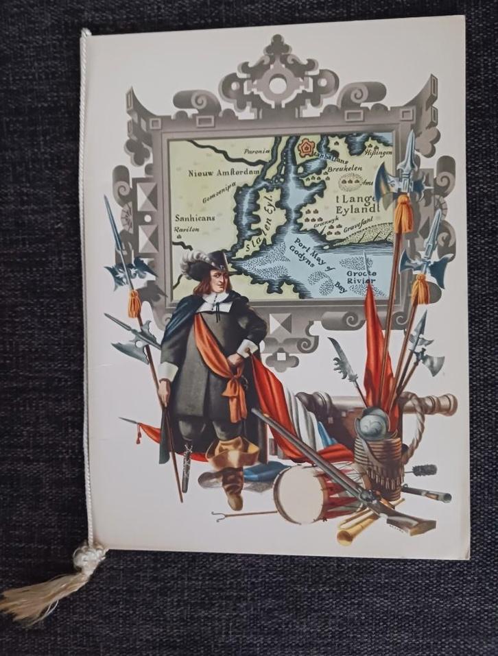 Diner d’Adieu menukaart Holland Amerika Lijn, ss Statendam, Verzamelen, Scheepvaart, Gebruikt, Overige typen, Verzenden