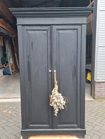 Biedermeier Kast - Buffetkast/Kledingkast beschikbaar voor biedingen