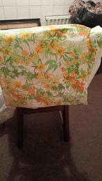 Zelfgemaakt dekbed overtrek van vintage laken, Ophalen of Verzenden