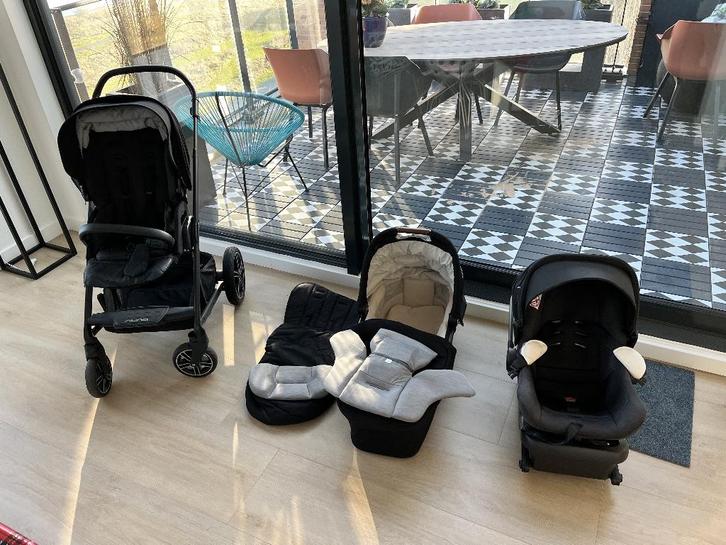 nuna set (zeer netjes) T.E.A.B., Kinderen en Baby's, Kinderwagens en Combinaties, Zo goed als nieuw, Combiwagen, Overige merken