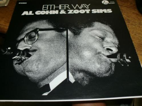 Zoot Sims and Al Cohn  ‎– Either Way Zim Records ‎LP, Cd's en Dvd's, Vinyl | Jazz en Blues, Zo goed als nieuw, Jazz, 1960 tot 1980