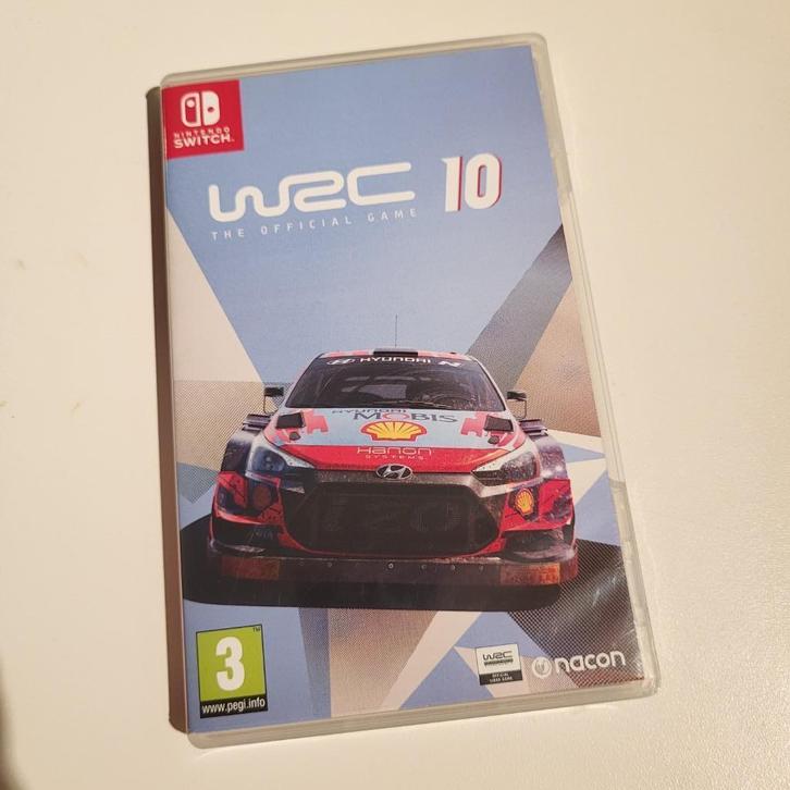 WRC 10 Nintendo switch, Spelcomputers en Games, Games | Nintendo Switch, Zo goed als nieuw, Racen en Vliegen, 3 spelers of meer