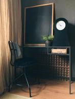 Zwart Vittsjö bureau/sidetable, Huis en Inrichting, Ophalen, 100 tot 150 cm, Zo goed als nieuw, Glas