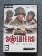 Soldiers Heroes of World War II, Spelcomputers en Games, Verzenden, 1 speler, Zo goed als nieuw, Strategie en Constructie