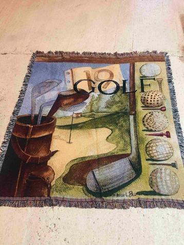 Grand foulard met golf afbeelding 135 / 125 beschikbaar voor biedingen