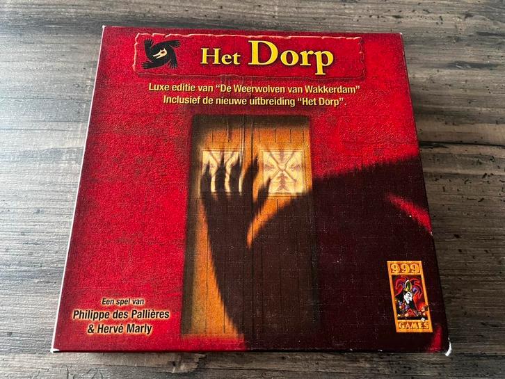 Weerwolven - Het Dorp, Hobby en Vrije tijd, Gezelschapsspellen | Kaartspellen, Zo goed als nieuw, Vijf spelers of meer, Ophalen of Verzenden