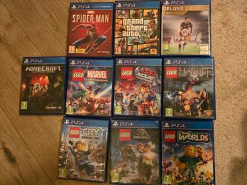 PS4 Games - Divers Pakket! beschikbaar voor biedingen