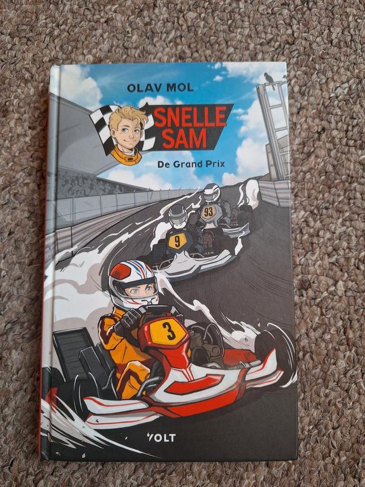 Leesboek Olav Mol - Snelle Sam De grand prix, Boeken, Kinderboeken | Jeugd | onder 10 jaar, Zo goed als nieuw, Fictie algemeen