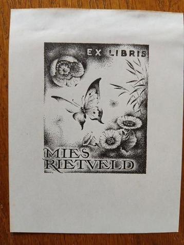 Ex Libris  beschikbaar voor biedingen