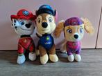 Paw Patrol Knuffels - Set van 3, Ophalen of Verzenden, Zo goed als nieuw, Hond