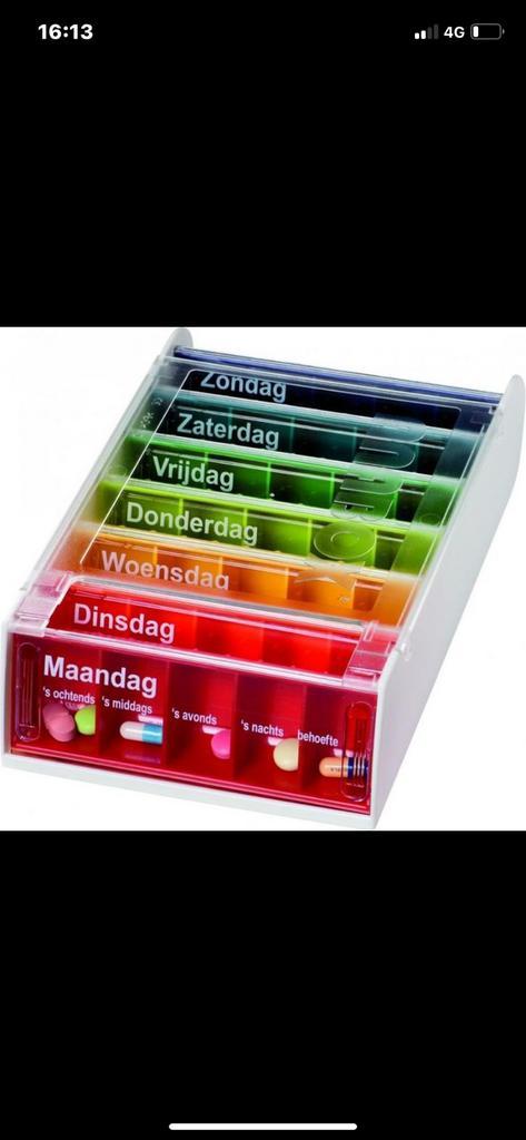 Medicijn box Anabox /Pillendoos, Diversen, Verpleegmiddelen, Zo goed als nieuw, Ophalen of Verzenden
