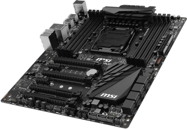 MSI X99S SLI Plus incl i7-5930K, Computers en Software, Moederborden, Gebruikt, Intel, DDR4, Ophalen of Verzenden