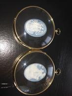 2 cameo hangers engeland prachtig, Ophalen of Verzenden, Zo goed als nieuw, Staal