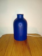 Sce France tafellampje blauw, Ophalen of Verzenden, Blauw, Glas, Minder dan 50 cm