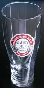 Heineken Bier glas dubbeldruk oud Heineken logo experience 0, Verzamelen, Biermerken, Nieuw, Heineken, Ophalen of Verzenden