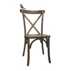 Vintage houten bistro klaptafels, retro examen tafels, Nieuw
