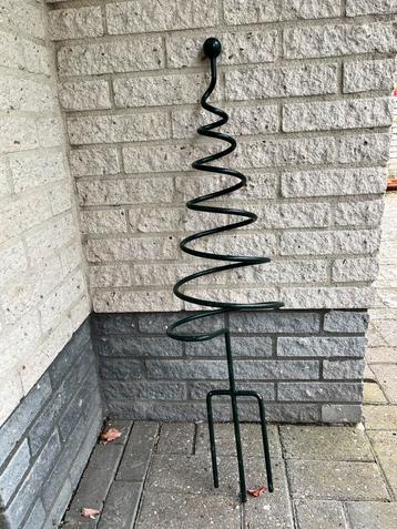 Plantensteun rankhulp groen metaal spiraal beschikbaar voor biedingen