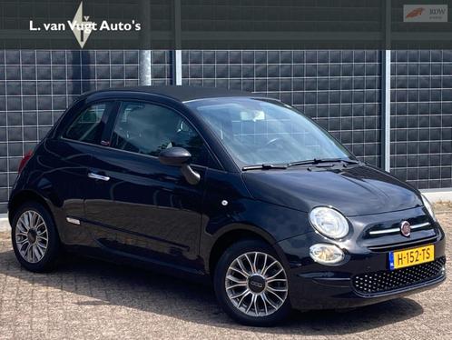 Fiat 500 C 0.9 TwinAir Turbo Collezione incl. 12 mnd Garanti, Auto's, Fiat, Bedrijf, Te koop, 500C, ABS, Airbags, Airconditioning