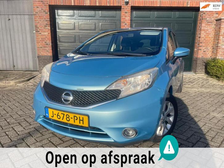 Nissan Note 1.2 Acenta 80PK AIRCO HOGE INSTAP ISOFIX CRUISE, Auto's, Nissan, Bedrijf, Te koop, Note, ABS, Airbags, Airconditioning