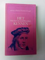 Hegel - Het wetenschappelijke kennen, Ophalen of Verzenden, Gelezen, Cultuurfilosofie, Georg Wilhelm Friedrich Hegel
