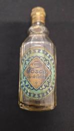 Zeer oude tosca fles jaren 30/40, Verzamelen, Parfumverzamelingen, Ophalen of Verzenden, Gebruikt, Parfumfles