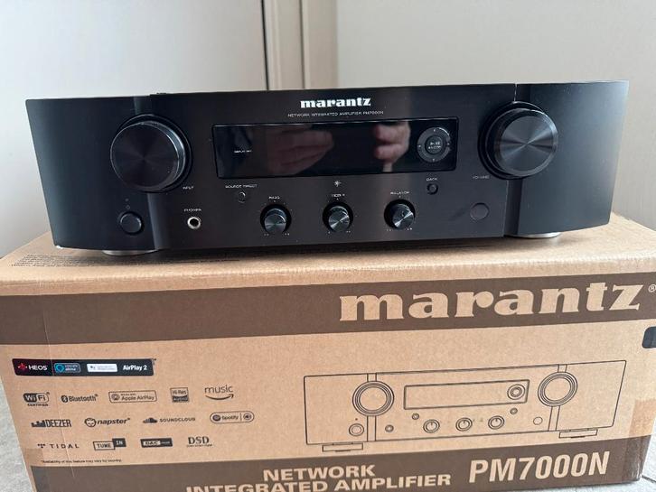 Marantz netwerk receiver PM7000N, Audio, Tv en Foto, Versterkers en Receivers, Zo goed als nieuw, 60 tot 120 watt, Marantz, Ophalen of Verzenden