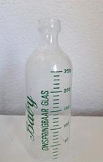 Vintage glazen zuigfles / baby fles - onspringbaar glas, Ophalen of Verzenden, Zo goed als nieuw