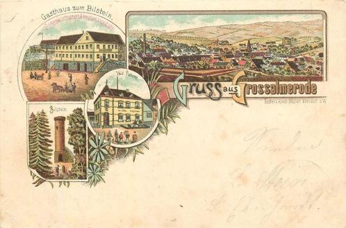 (379-154-015) Grossalmerode Litho, Verzamelen, Ansichtkaarten | Buitenland, Duitsland, Voor 1920, Verzenden