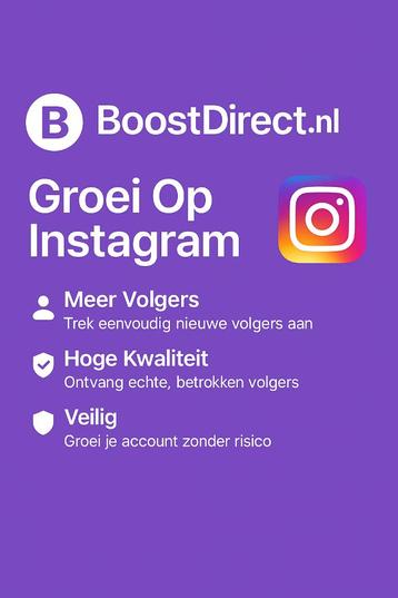 Koop Instagram Volgers, Likes en Views – Groei Vandaag  beschikbaar voor biedingen